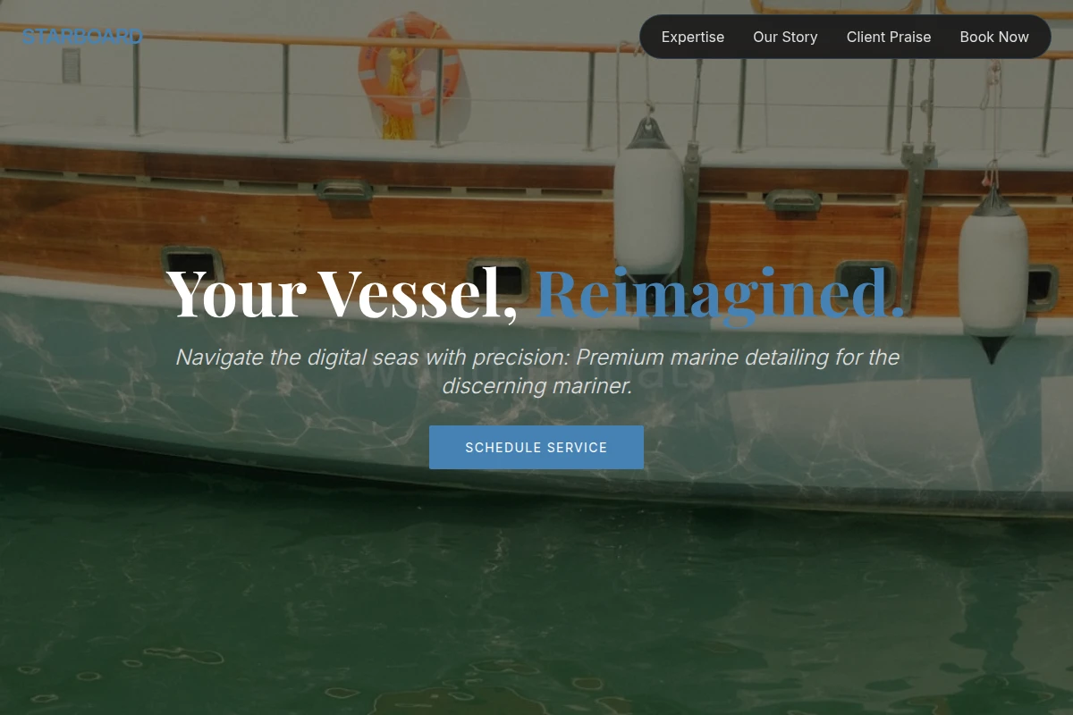Starboard Boat Cleaning
