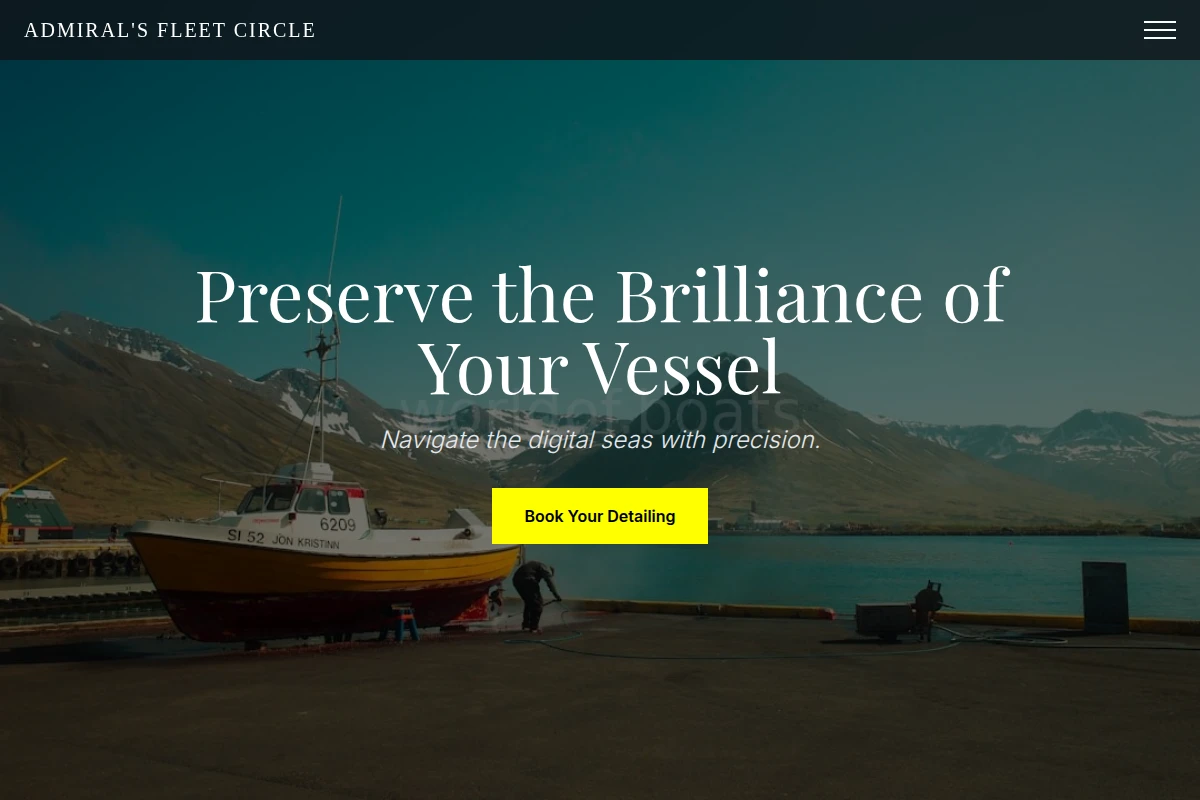 Yacht Boat Cleaning