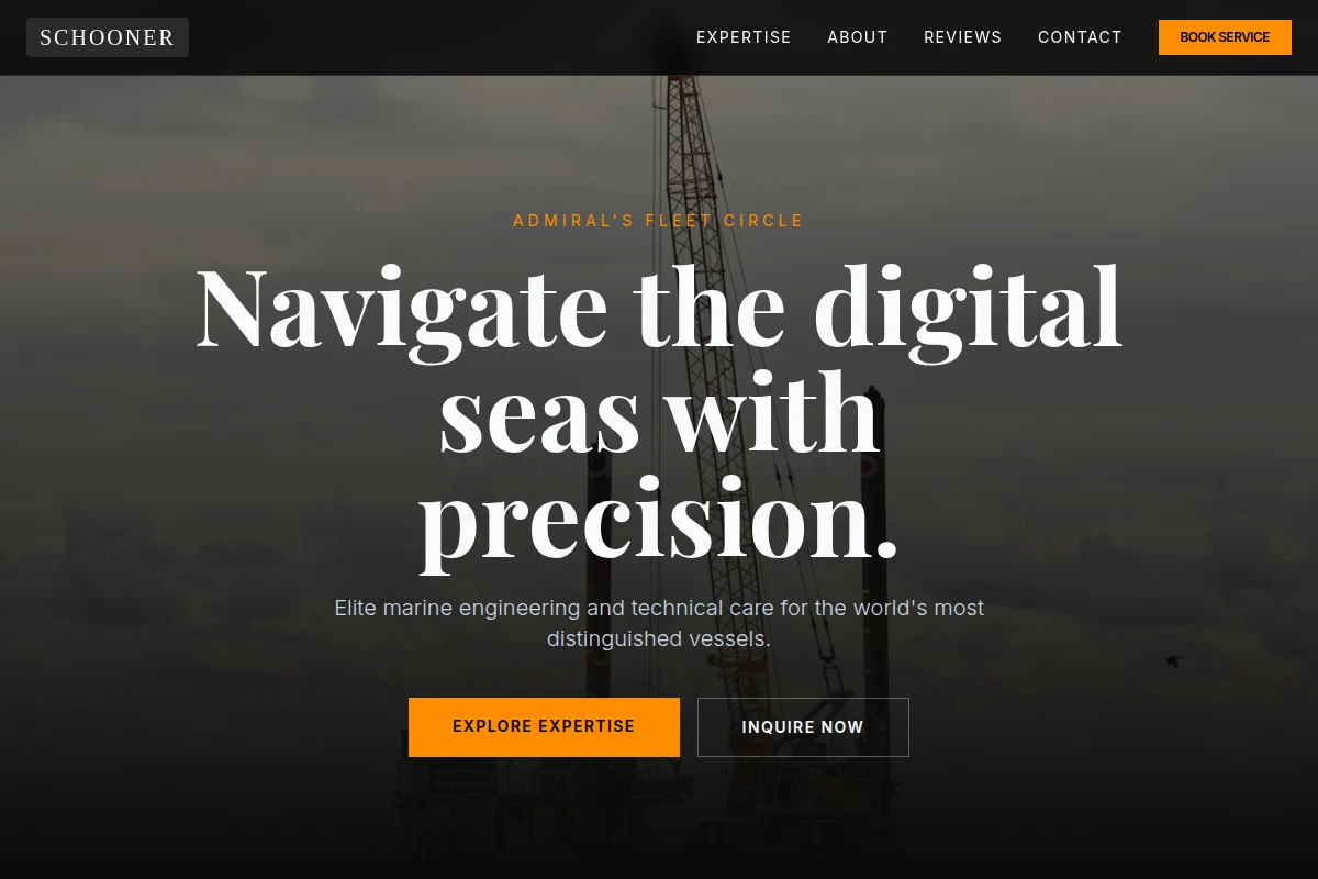 Schooner Marine Engineering