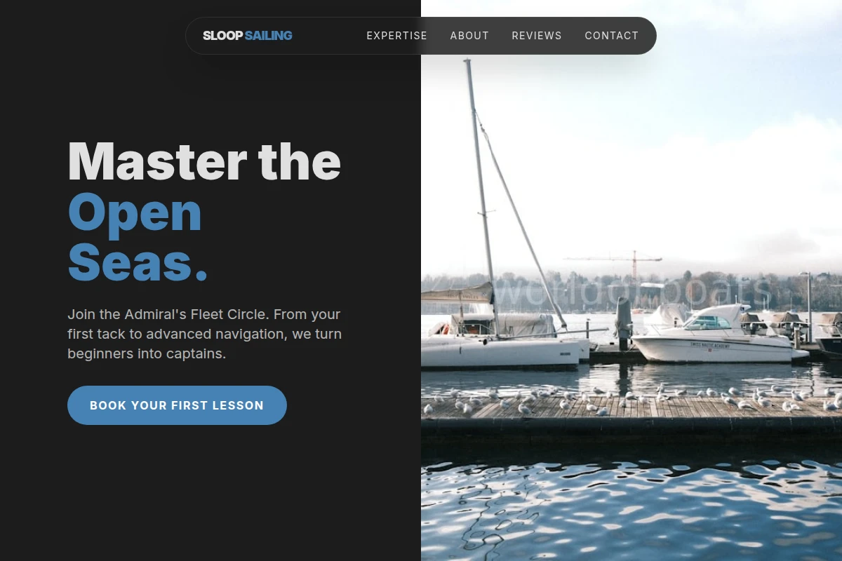 Sloop Sailing School