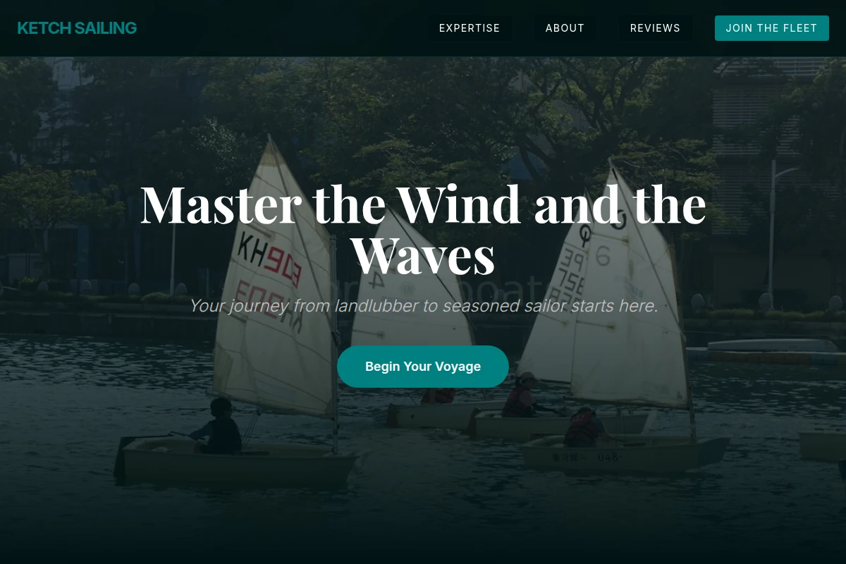 Ketch Sailing School