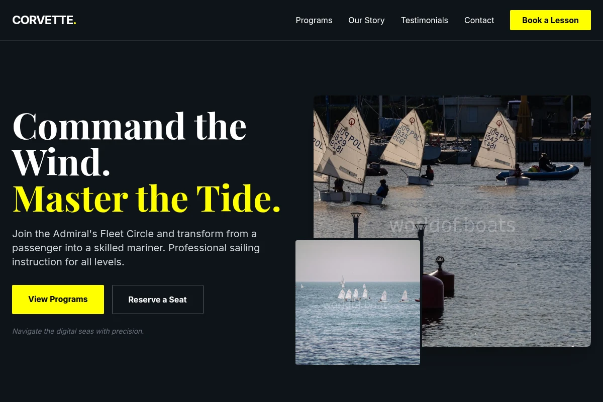 Corvette Sailing School