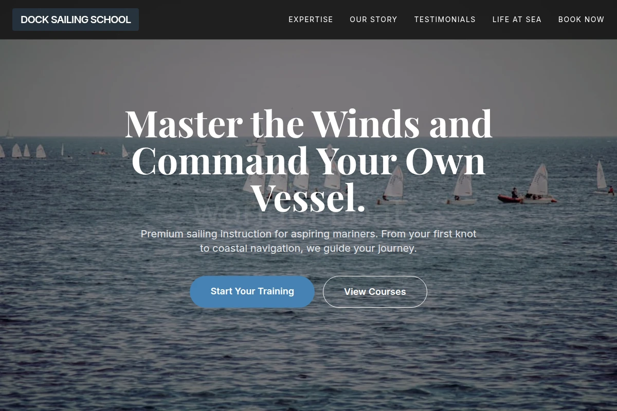 Dock Sailing School
